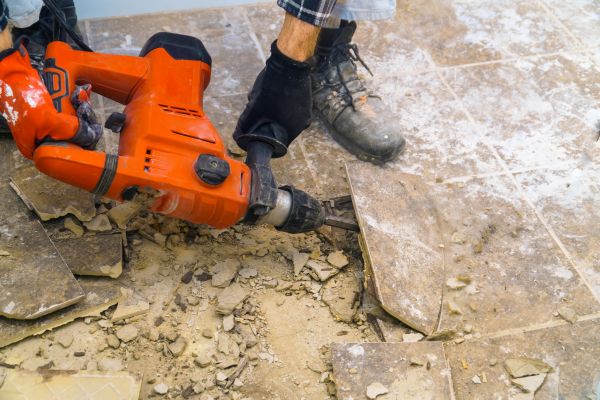 Floor Demolition in Davenport