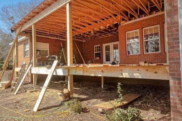 Porch Demolition in Davenport