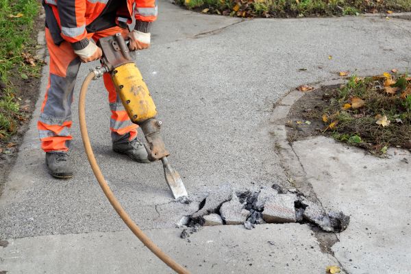 Sidewalk Removal in Davenport
