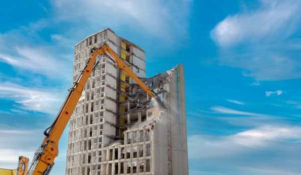 Commercial Building Removal in Davenport