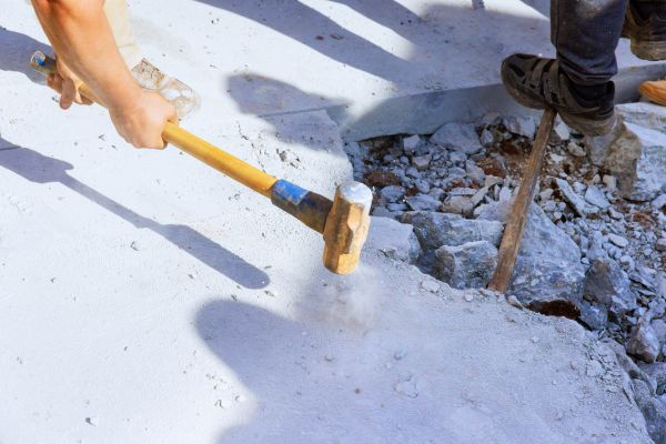 Concrete Pavement Demolition in Davenport