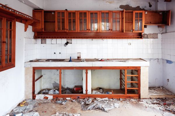 Kitchen Cabinet Demolition in Davenport