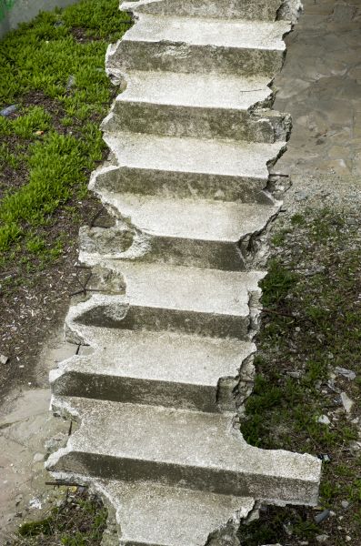 Concrete Steps Demolition in Davenport