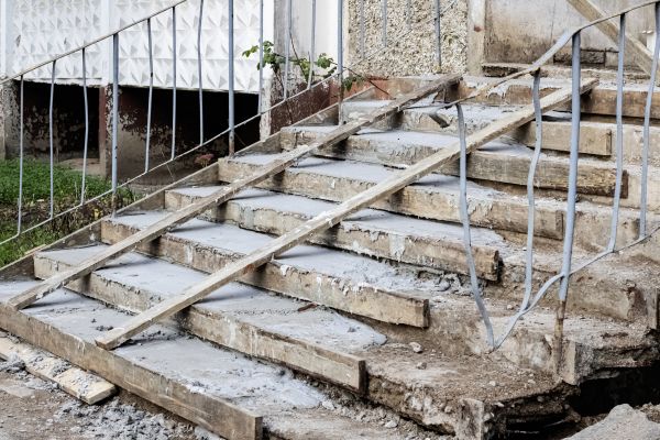 Staircase Demolition in Davenport